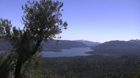  Big Bear Lake Stock Footage 839207