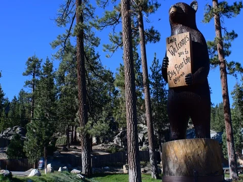 Big Bear Lake Stock Footage 76832576