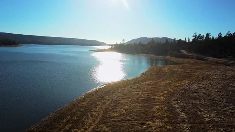 Big Bear lake  스톡 동영상 115092635