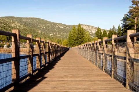 Big bear lake Stock Photos