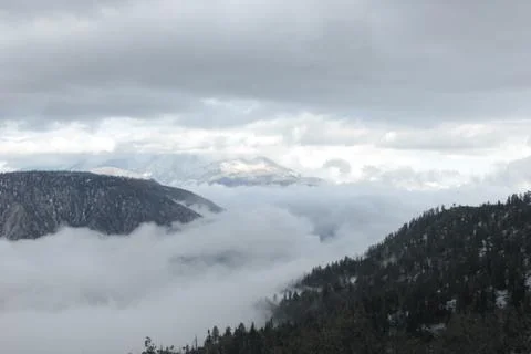 Big Bear Mountain 10 스톡 사진