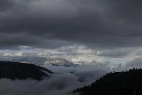 Big Bear Mountain 4 스톡 사진