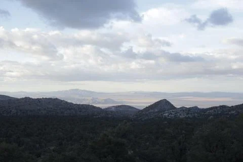 Big Bear Mountain 7 스톡 사진