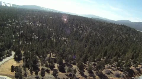 Big Bear Mountain Aerial Stock-Footage 22239145