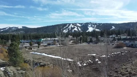 Big Bear Ski Resort Stock Footage 172120809