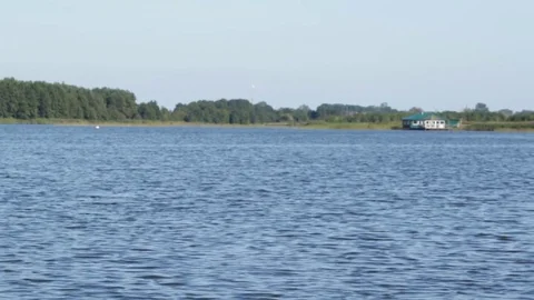 The big beautiful lake Video stock 81292518