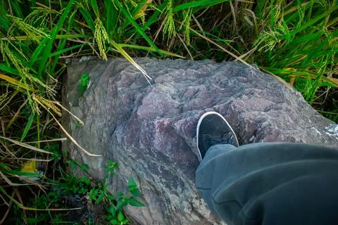 Big beautiful rock Foto stock