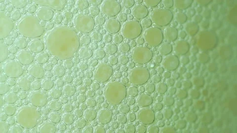 Big beer bubbles Stock Footage 145482560