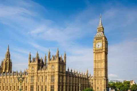 Big Ben and House of Parliament, London, UK Stock-Fotos