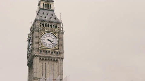 Big Ben and the sky. Stock Footage 197036421