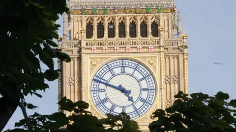 Big Ben clock Video stock 284667777