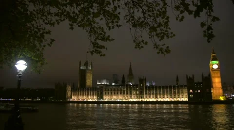 Big Ben Clock Tower and Parliament house Stock Footage 56281269