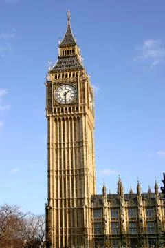 Big ben, the clock tower of the palace of westminster. Photos