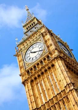 Big ben clock tower Stock Photos
