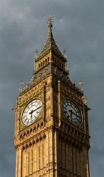Big Ben Clockface Stock Photos