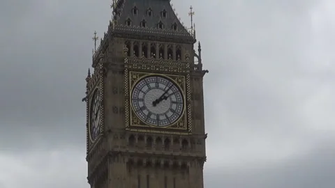 Big ben close up Stock Footage 86895500