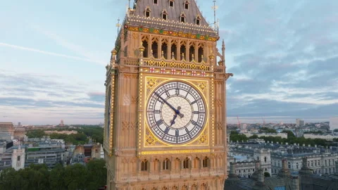 Big Ben Closeup Turnaround 스톡 동영상 304756554