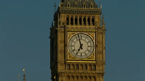 Big Ben CU tilt up 4K 스톡 동영상 40778218