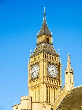 Big Ben HDR High dynamic range HDR Big Ben Houses of Parliament Westminste... Stock-Fotos