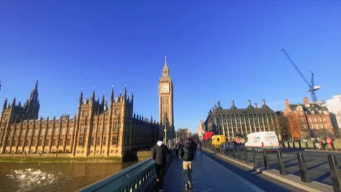 Big Ben Hyperlapse Stock Footage 262074769