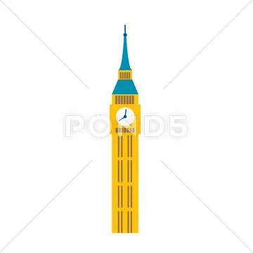 BIG BEN ICON Stock Illustration