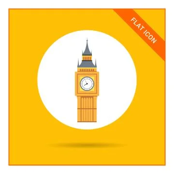 Big Ben icon Stock-Illustration