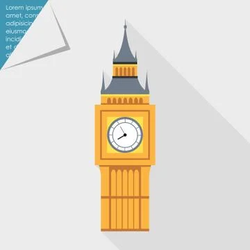 Big Ben icon Stock-Illustration