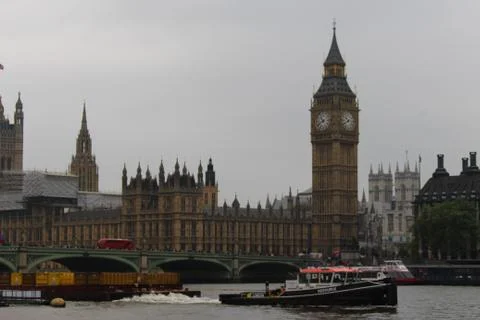 Big Ben landscape Stock Photos