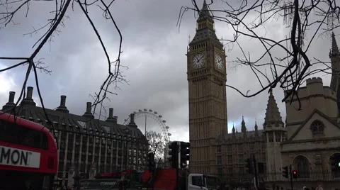 BIG BEN LONDON Stock Footage 68196452