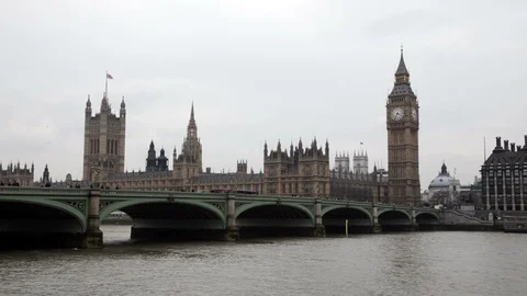 Big Ben in London Stock Footage 89407528