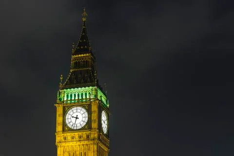 Big Ben by night Stock Photos
