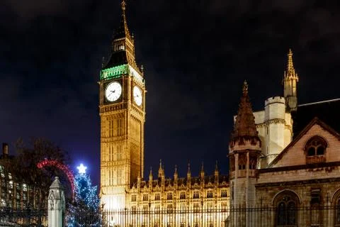 Big ben in the night Stock Photos