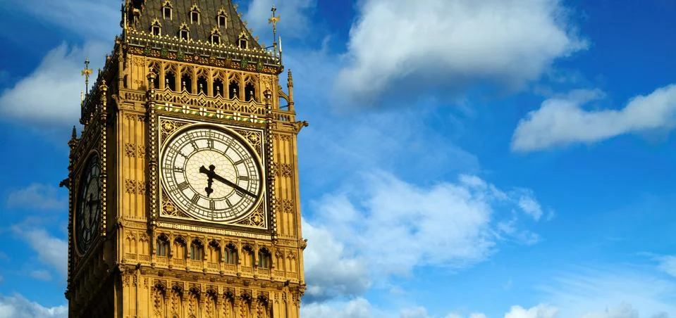 Big ben panoramic Stock Photos