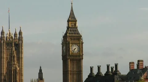 Big Ben Parliament Stock Footage 10804796
