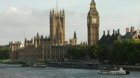 Big Ben Parliament Stock Footage 10805002