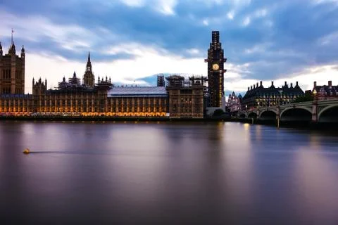 Big Ben Print Foto stock
