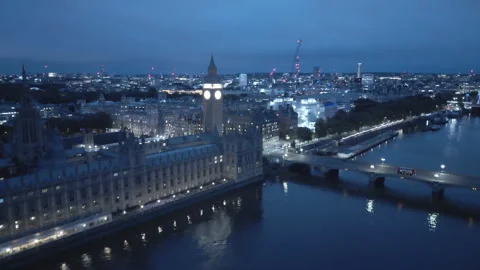 Big Ben sunrise Stock Footage 287493640