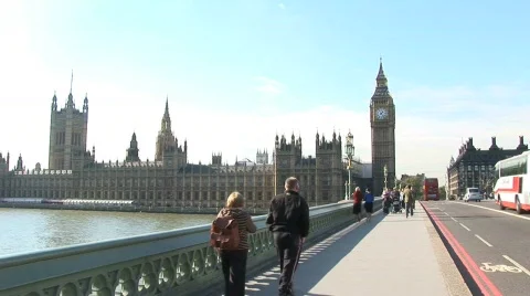 Big Ben - time lapse Stock Footage 536951