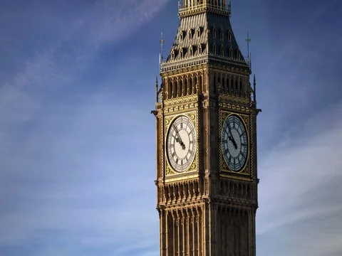 Big Ben time lapse Stock Footage 71455811