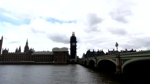 Big Ben Time Lapse Video stock 227016399