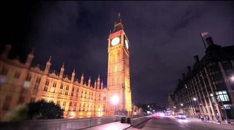 Big Ben Timelapse Stock Footage 65029532