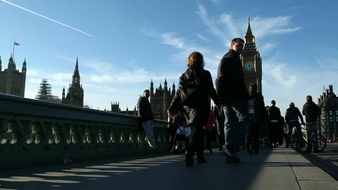 Big Ben Timelapse Video stock 99559445