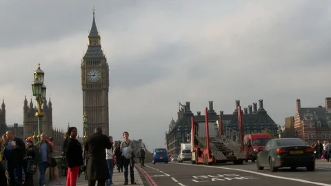 Big Ben Timelapse Stockbeeldmateriaal 112622426