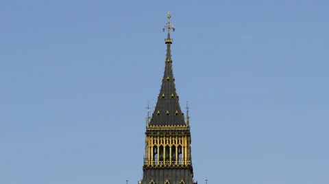 Big Ben timelapse tilt down 스톡 동영상 33046953