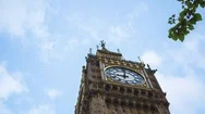 Big Ben Westminster London Hyper-Lapse Time-Lapse Stock Footage