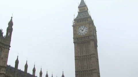 Big Ben zoom in Vídeo Stock 126276
