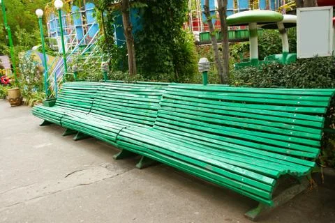 Big bench Stock Photos