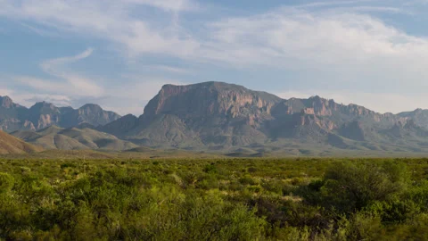 Big Bend National Park Clouds Stock Footage 167142406