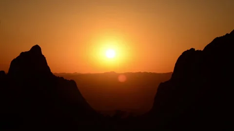 Big Bend Sunset The Window 7072b 스톡 동영상 39740919