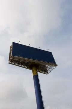 A Big Bill Board Stock Photos